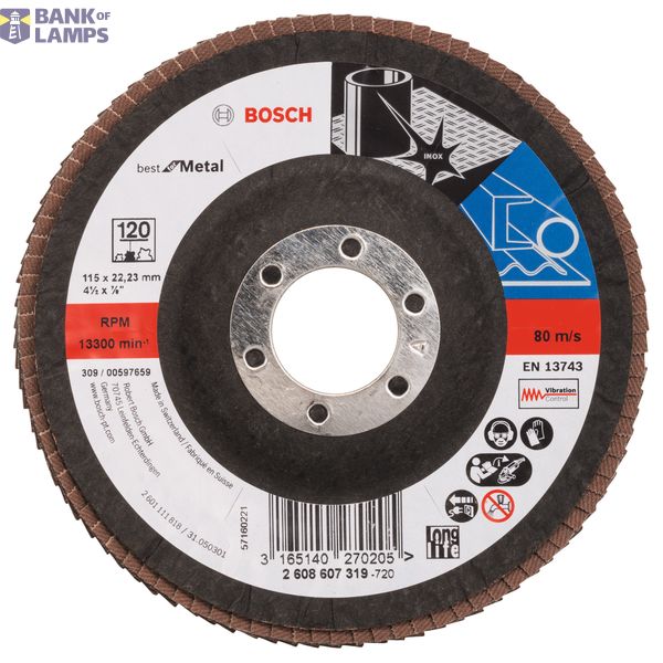 Flap disc X571, Best for Metal image 1
