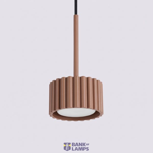 Pendant lamp AURA 1 mocha Gx53 image 10