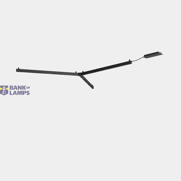 Lineal lighting system Apex "Y" Surface 60.3W LED neutral-white 4000K CRI 90 ON-OFF Black IP20 4689lm image 1