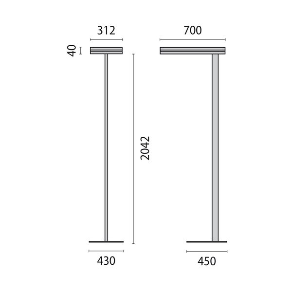 SL740L ECO LED SL 69W 4K TOUCH DALI GR image 5