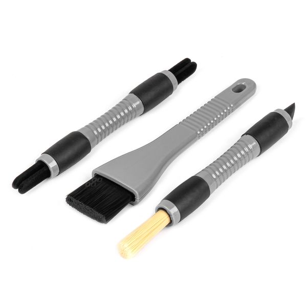 Car Detailing Interior Brush Set 3pcs AMIO-04033 image 1
