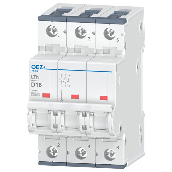 Miniature circuit breaker LTN-16D-3 image 1