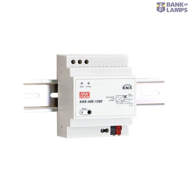 KNX-40E-1280D KNX switching power supply, 38.4W, 1280mA diagnostic function, MEAN WELL image 1