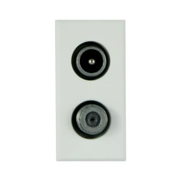 TV+SAT DIR. DEMIX SOCKET WHITEK 1M image 1