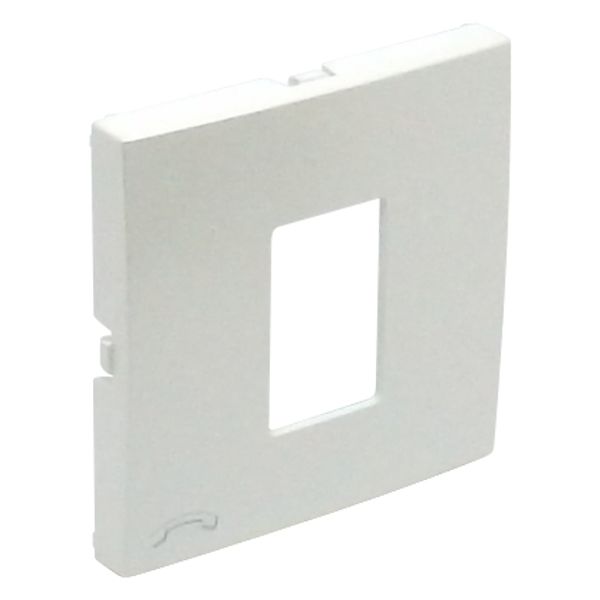 COVER PLATE F/TELEPHONE SOCKET ICE image 1