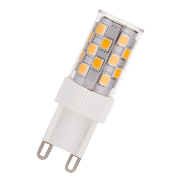 LED G9 240V 3.5W 3000K Clear image 1