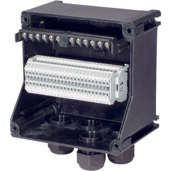 T0-1-8214/I1 Changeoverswitches, T0, 20 A, surface mounting, 1 contact unit(s), Contacts: 2, 45 °, momentary, With 0 (Off) position, with spring-return from both d image 98