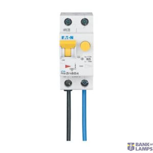 RCD/MCB combination switch 6kA 1P+N 25A B-kar 300mA FLEX aside image 2