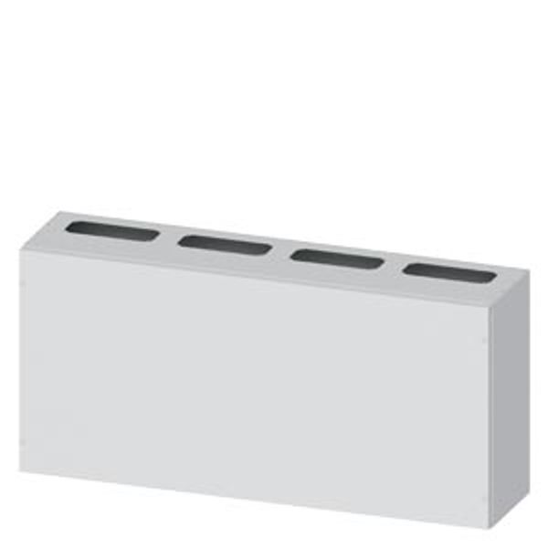 SK1 marshaling box, IP55 H=500, W=1050, D=250 screwed front plate image 1