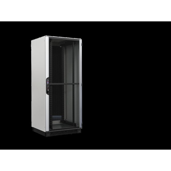 VX IT,vented,pre-conf,19"mounting angles,standard,RAL7035,WHD800x2100x1000mm,42U image 2