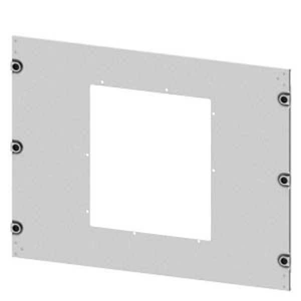 Cover 3WA size 2, 3-pole, fixed-mounted, withdrawable, H: 550 mm W: 800 mm image 1
