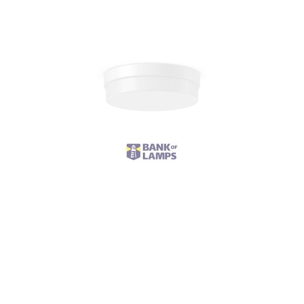FLAT KREIS, 12 W, 900 lm, 830, white, Phase-cut Ceiling and wall lumin image 1