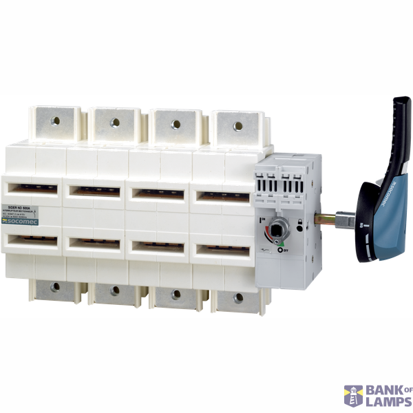 AC Load break switch with visible contacts  SIDER 4P 400A  left side o image 2