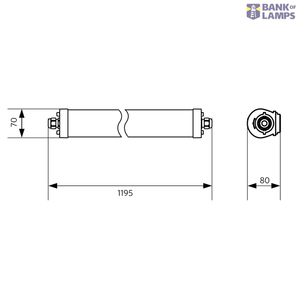 LEDWaterproof-B L1150-36W-6500-WT image 4