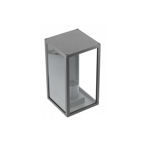 Facade luminaire VENTANA, E27, IP54, max. 20 W, black image 1