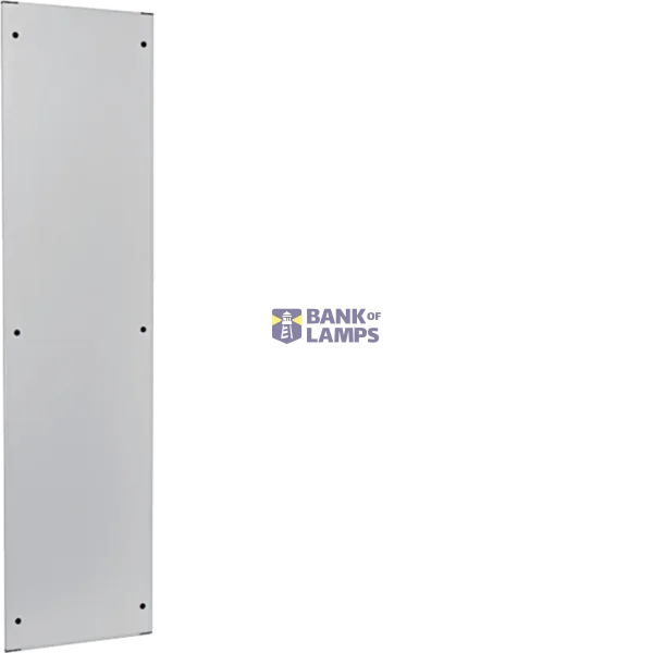 Side walls for modular stand distributor IP54 RAL7035 1900x400mm image 1