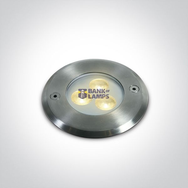 3x1W LED WW SS316 IP68 RECESSED UNDERWATER 24V image 1