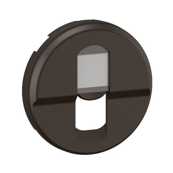 RJ45 SOCKET ROCKER BLACK image 2