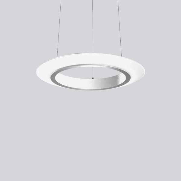 Ring of Fire, 28 W, 2900 lm, 840, aluminium, smart+free Pendant lumina image 2