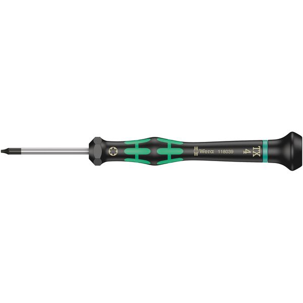 2067 Kraftform Micro TORX Schroevendraaier, TX 4 x 40 mm image 1