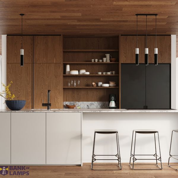 HANGING LAMP BORGIO 1 BLACK GU10 1X40W IP20 image 4