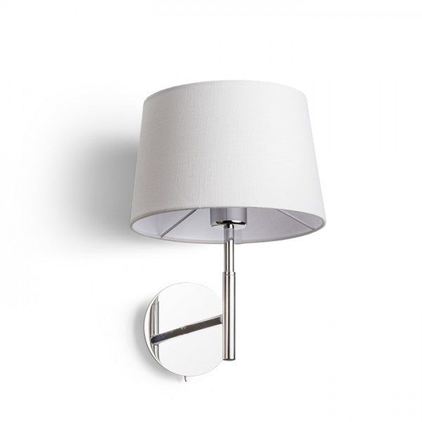 BROADWAY wall white chrome 230V LED E27 15W image 1