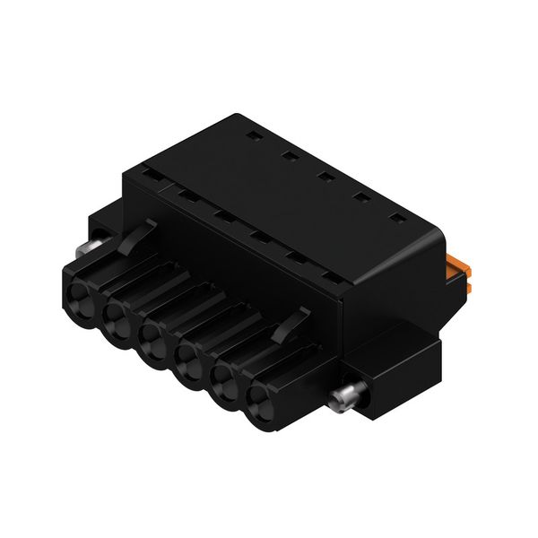 PCB plug-in connector, female plug, 5.00 mm, Number of poles: 6, 180°, PUSH IN with actuator, Clamping range, max. : 3.31 mm², Box image 3