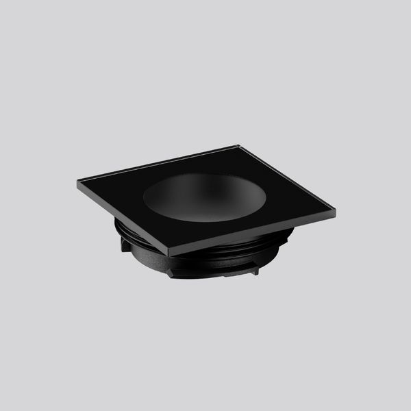 Cover plate, diffuser L 100 B 100 H 31 colour: black image 2