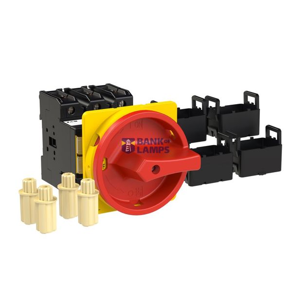 P3 Main switch, 80 A,Rear mounting, Form V/SVB image 4
