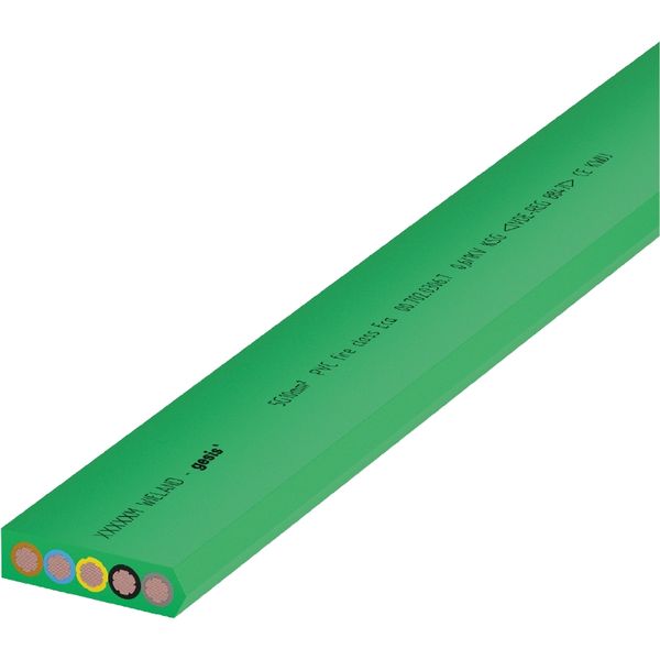 FLAT CABLE 5G10 PVC GN image 1