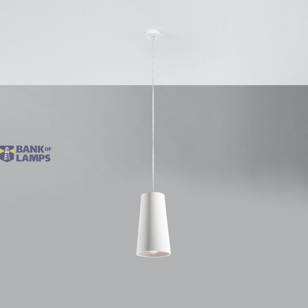 CERAMIC HANGING LAMP GULCAN E27 1X60W IP20 image 2