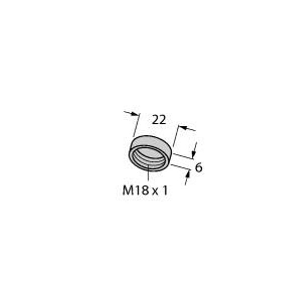 Mounting Accessories Closure Cap   SKN/M18 image 1