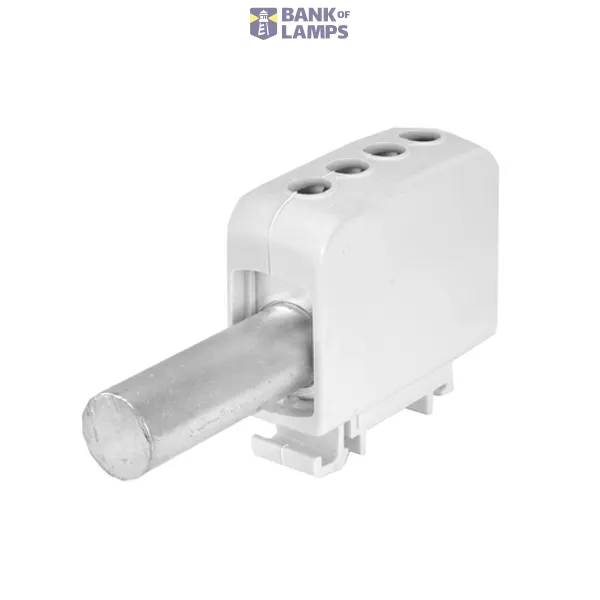 AL/CU universal rail-mounted terminal block ZGGB1x95/2x35s grey image 2