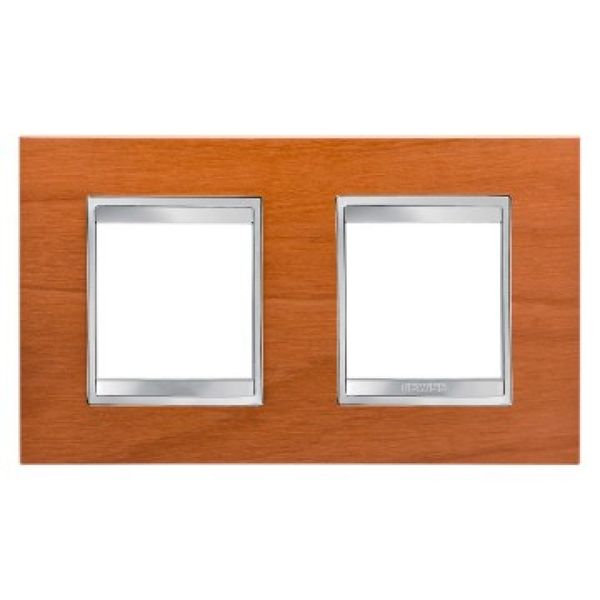 LUX INT. PLATE, 2+2G H CHERRY GW16223LC image 1