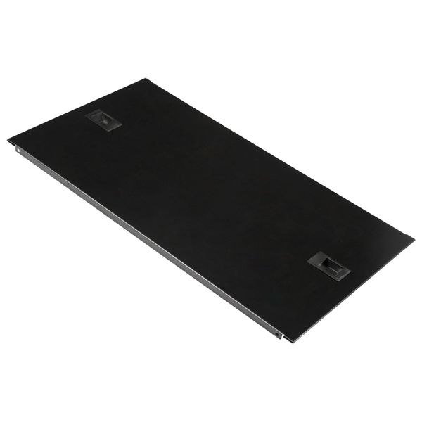 19" Blank panel, Snap-In, 19", 6U, RAL9005 image 1