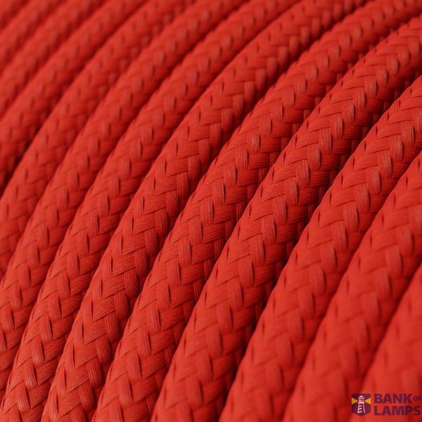 UV resistant electric cable with Red SM09 fabric lining for outdoor use - Compatible with Modulair Outdoor IP65 image 2