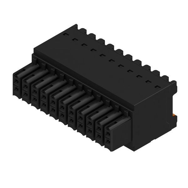 PCB plug-in connector, female plug, 3.50 mm, Number of poles: 22, 180°, PUSH IN with push button, Clamping range, max. : 1.5 mm², Box image 6