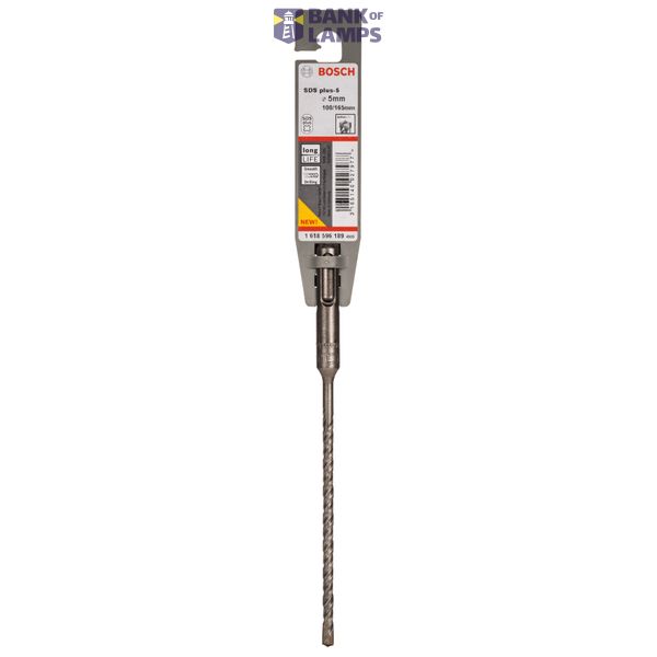 Hammer drill bit SDS-plus-5 5 x 100 x 165 mm image 2