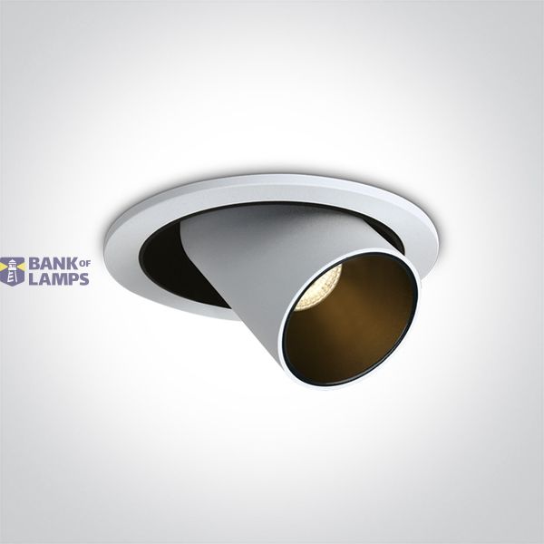 11112B/W/V WHITE COB 12W CCTV 700mA DARK LIGHT image 1