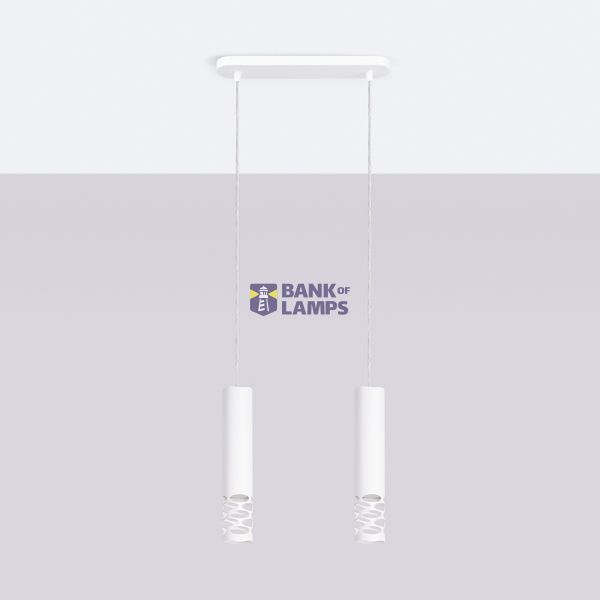 Pendant lamp LIRO 2 white image 3