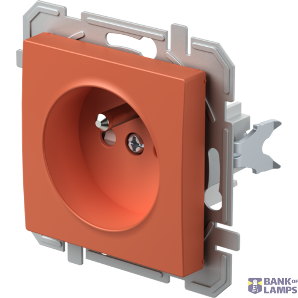 SOCKET FRENCH 2P+E 16A 250V~ OR XO 4417078 image 2