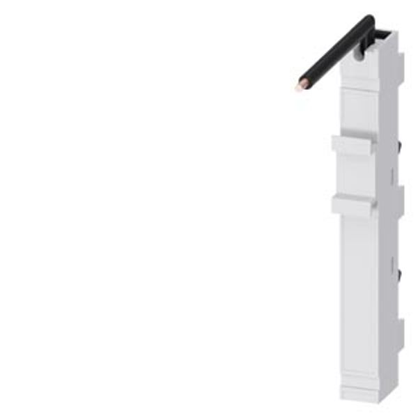 Adapter 1-pin, 63 A, L3, 18 x 160 mm image 1