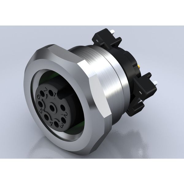 Built-in plugs, M12, Mounting thread: M 14, Number of poles: 8, Strand / cable length: image 1