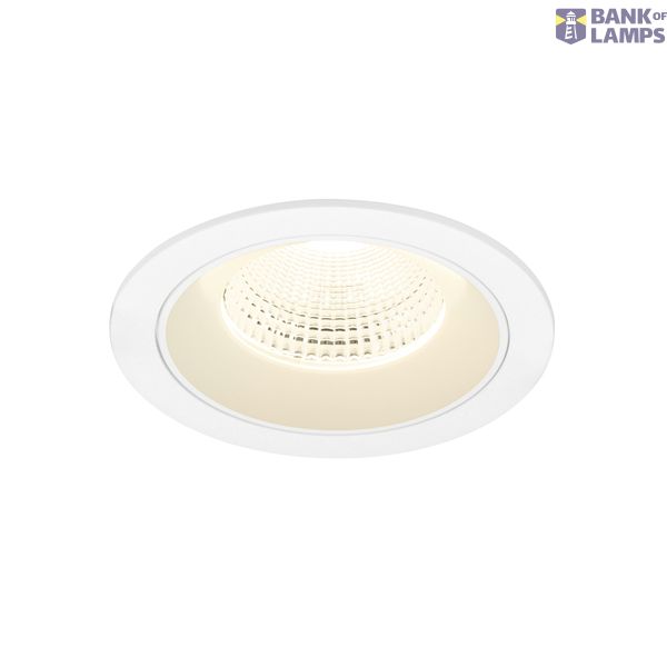 NUMINOS© L, recessed ceiling light, 4000K, 55ø IP20 round wh image 1