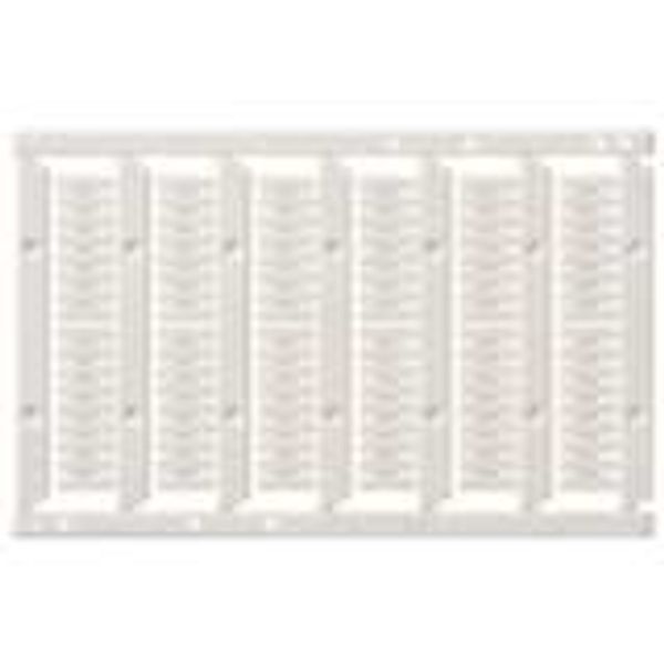 Unmarked Label for terminal blocks 1 mmÂ² push-in plus models , 102 pcs XW5T0173D image 1