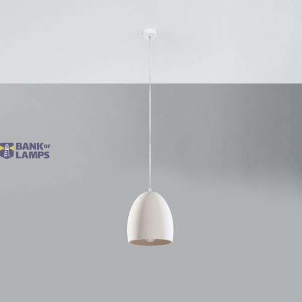 CERAMIC HANGING LAMP FLAVIUSZ E27 1X60W IP20 image 2