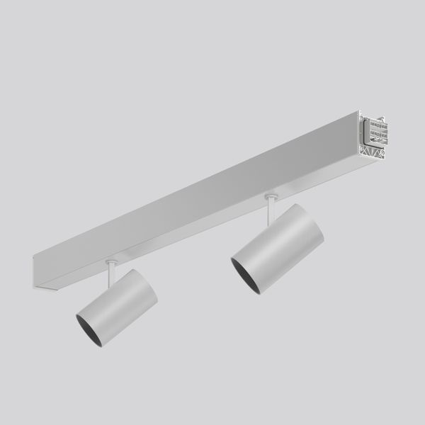 LINEDO, 58 W, 4800 lm, 930, aluminium, on/off Continuous line luminair image 2