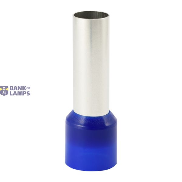 Single insulated sleeve terminal HI 25.0/22-ni blue, Al/Cu image 1