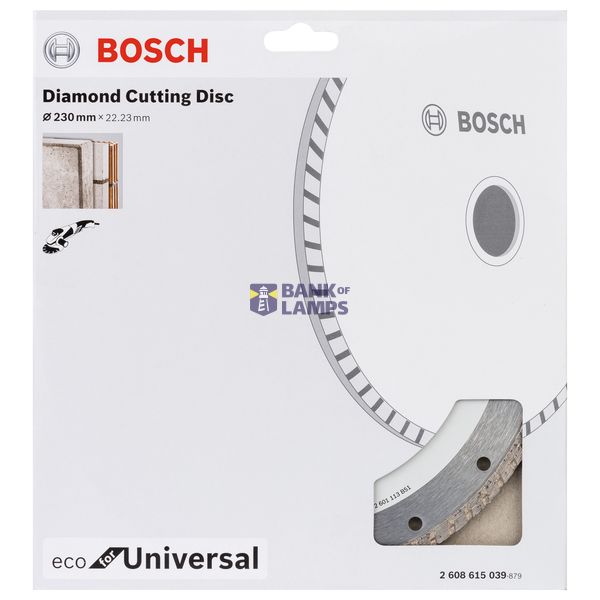 Diamond Cutting Disc ECO For Universal 125x22.23x2.4x7 image 2