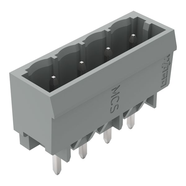 231-134/001-000 THT male header; 1.0 x 1.0 mm solder pin; straight image 1